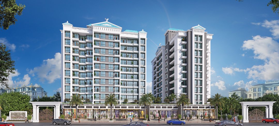 Front Elevation of Balaji Tulips